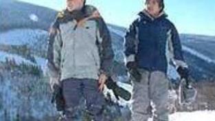 Snowboarďáci