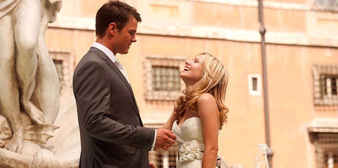 Josh Duhamel, Kristen Bell, Rande v Římě