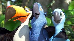 Jedničkou v severoamerických kinech zůstává nadále animovaný 3D film Rio