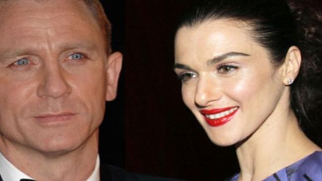 Hollywoodští herci Daniel Craig a Rachel Weiszová se vzali