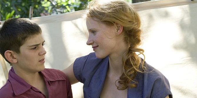 Jessica Chastain ve filmu Strom života