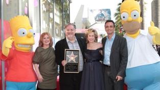 Tvůrce seriálu Simpsonovi získal hvězdu na hollywoodském chodníku slávy
