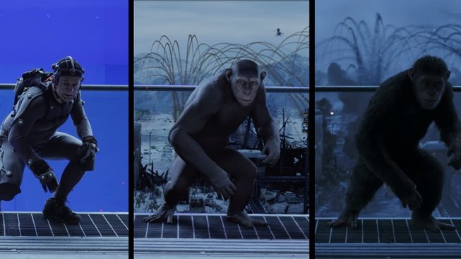 Válka o planetu opic poodhaluje digitální oponu ambiciózního natáčení