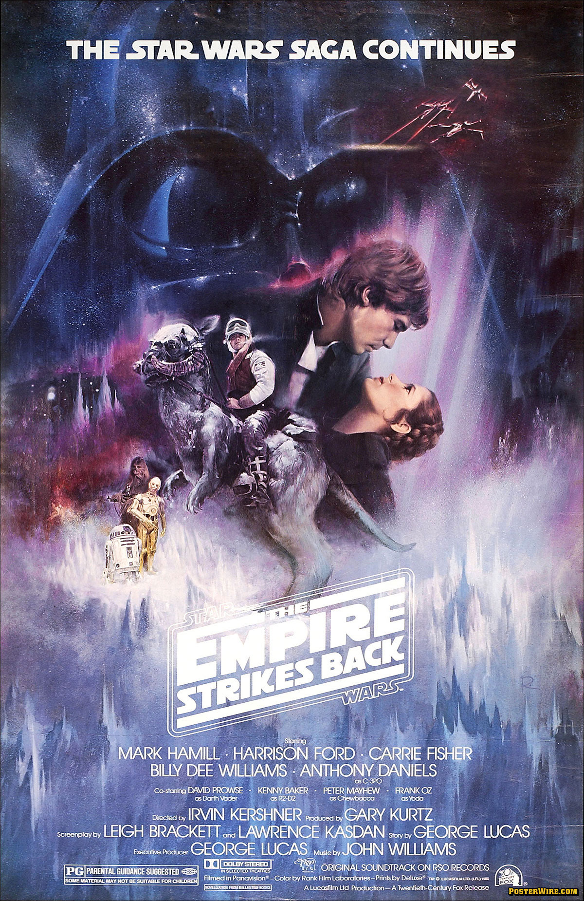 empire strikes back poster
