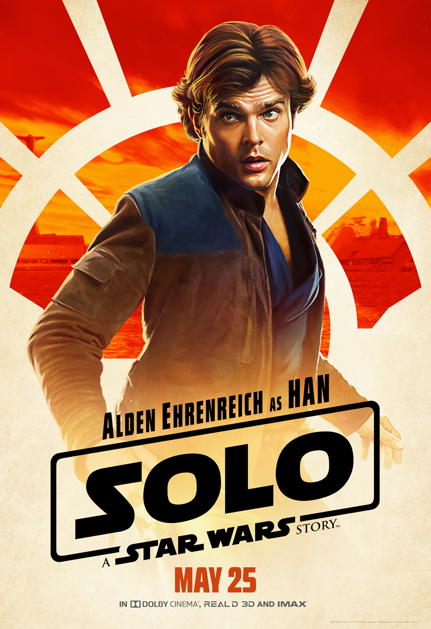 Solo character posters