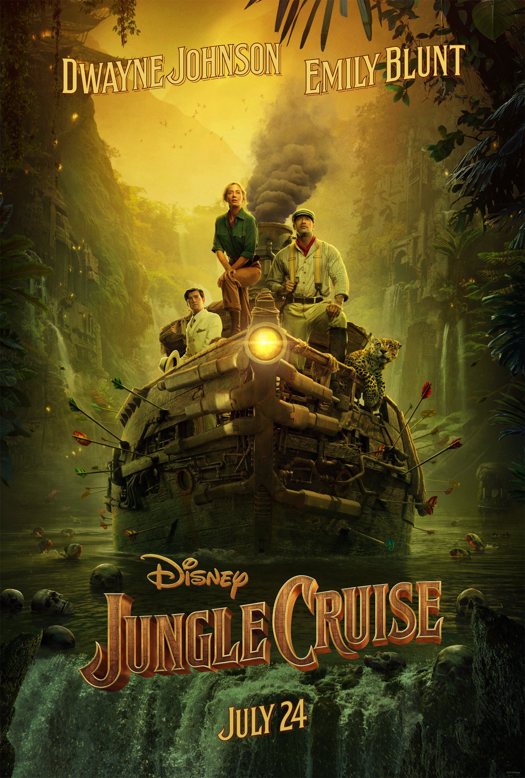 expedice dzungle jungle cruise dwayne johnson emily blunt disney