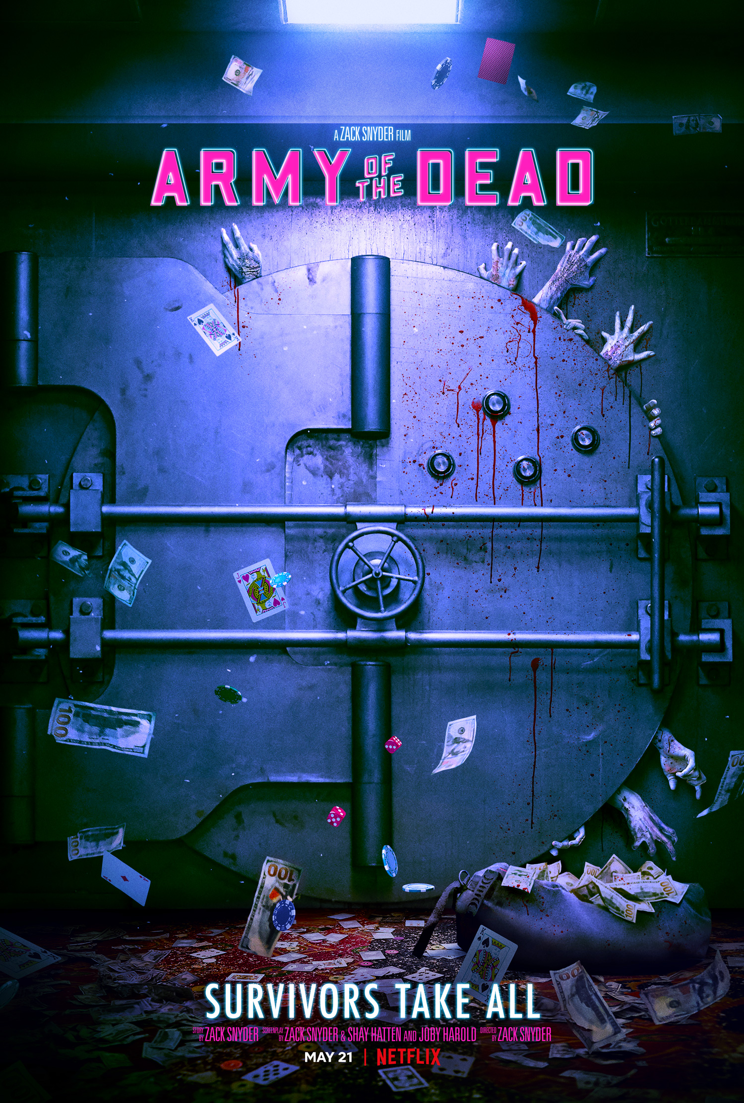 army of the dead poster zack snyder