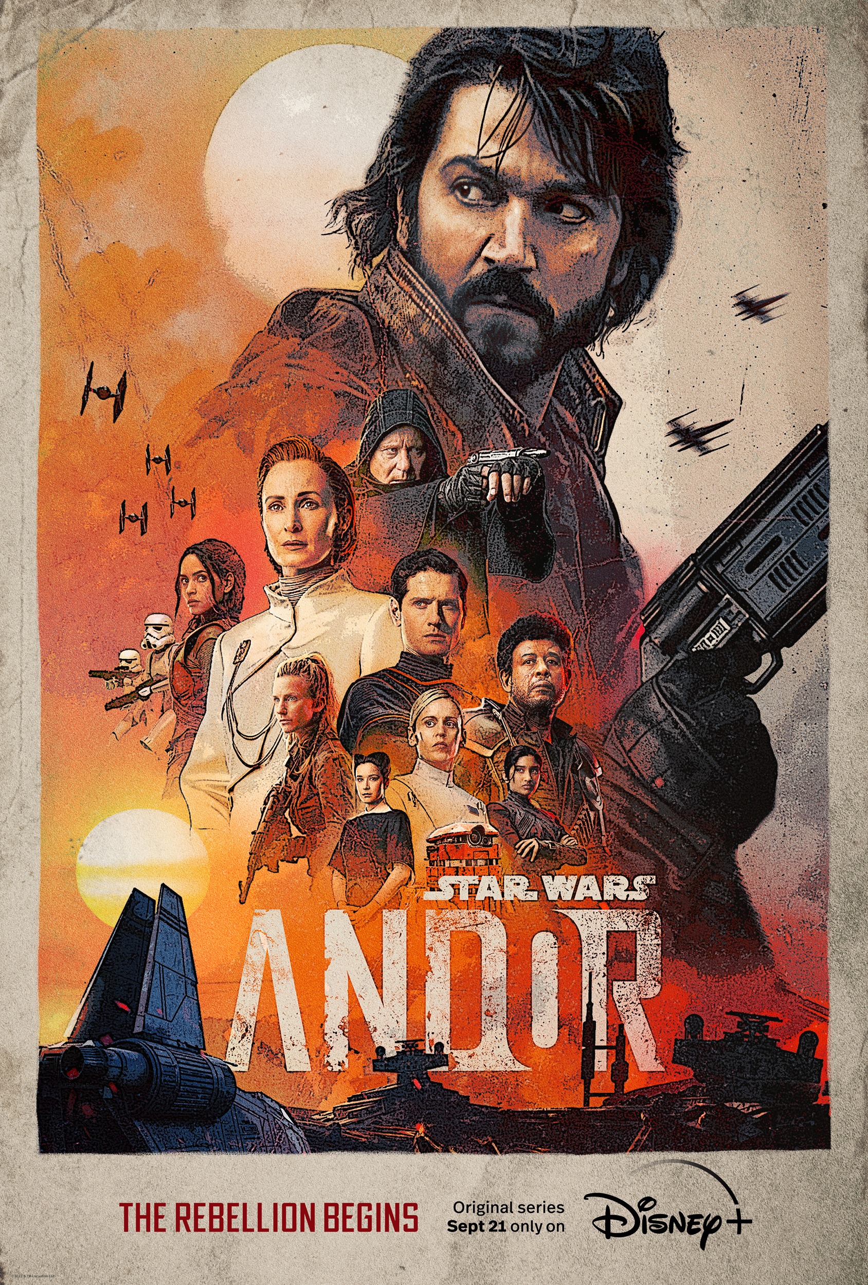 star wars andor 2022 poster