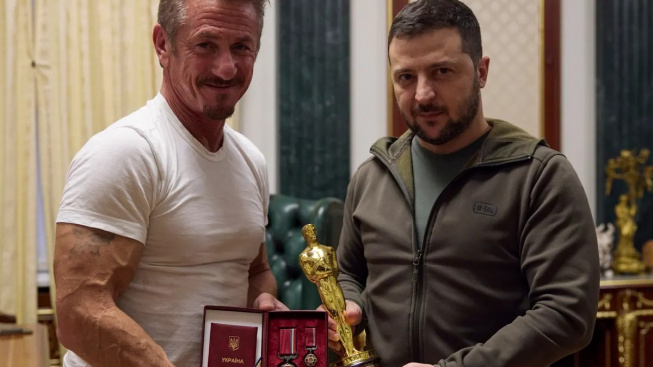 Oscarový Sean Penn si zahraje v ukrajinském válečném filmu