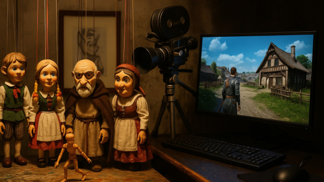 Od loutek k pixelům: české vizuální umění propojující film a hry