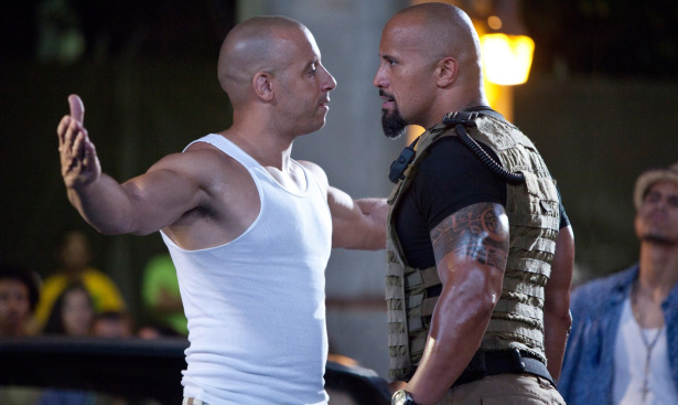 Dwayne Johnson a Vin Diesel