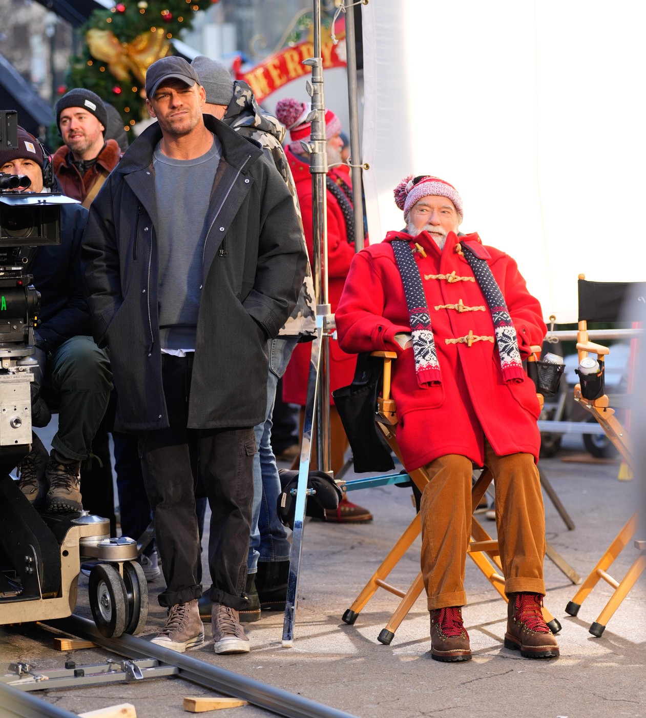 Arnold Schwarzenegger a Alan Ritchson